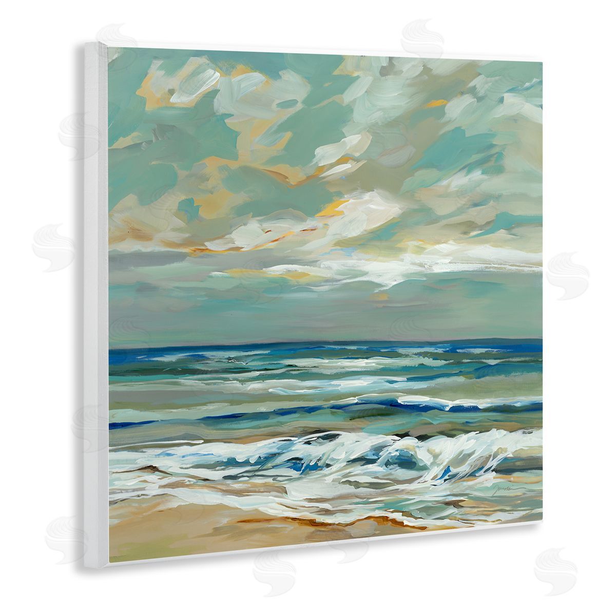 Liz Jardine | Restless Beach Waves & Clouds