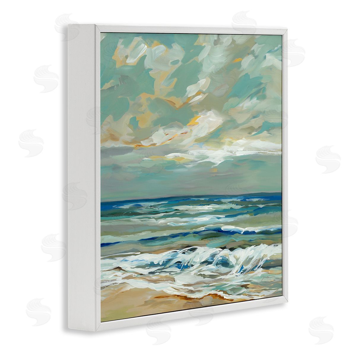 Liz Jardine | Restless Beach Waves & Clouds
