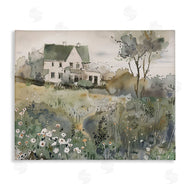 Annabelle Hall | Abstract English Cottage View
