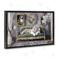 Annabelle Hall | Languid Tiger in Opulent Space