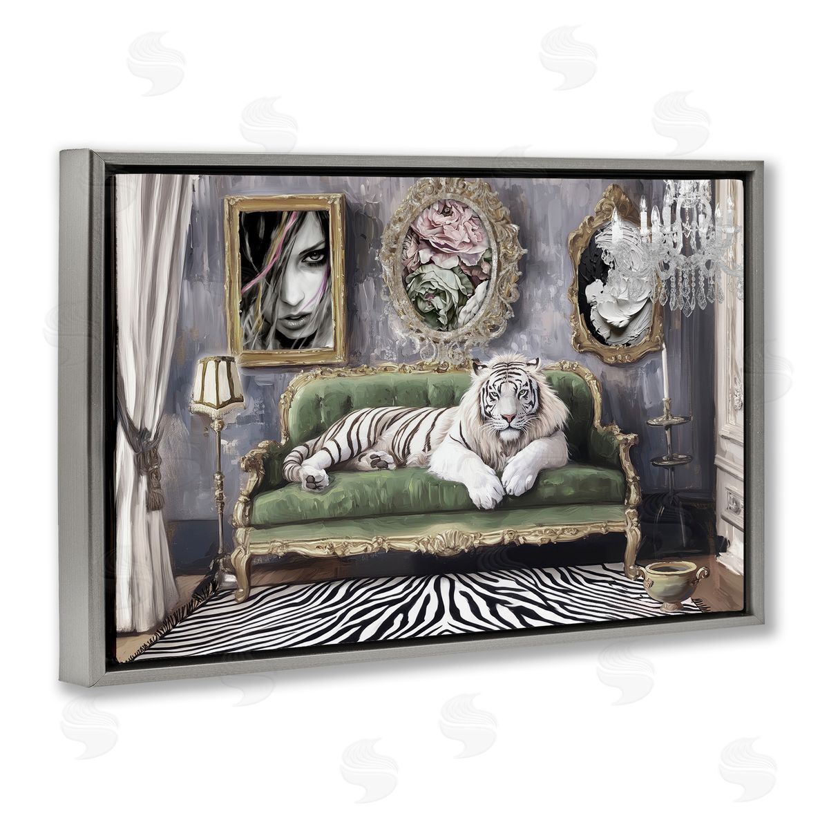 Annabelle Hall | Languid Tiger in Opulent Space