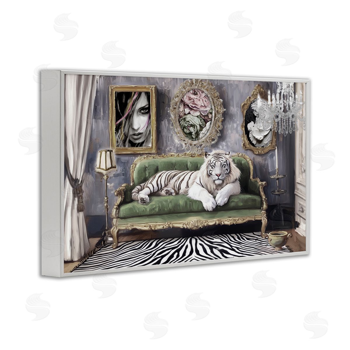 Annabelle Hall | Languid Tiger in Opulent Space