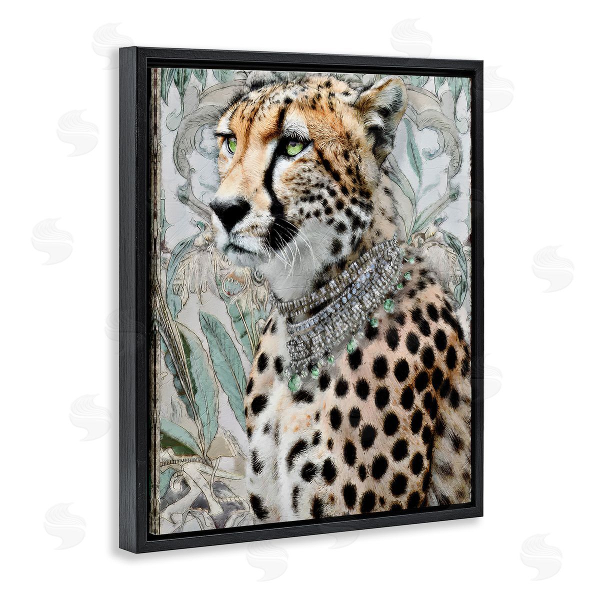 Annabelle Hall | Nouveau Style Cheetah with Necklace