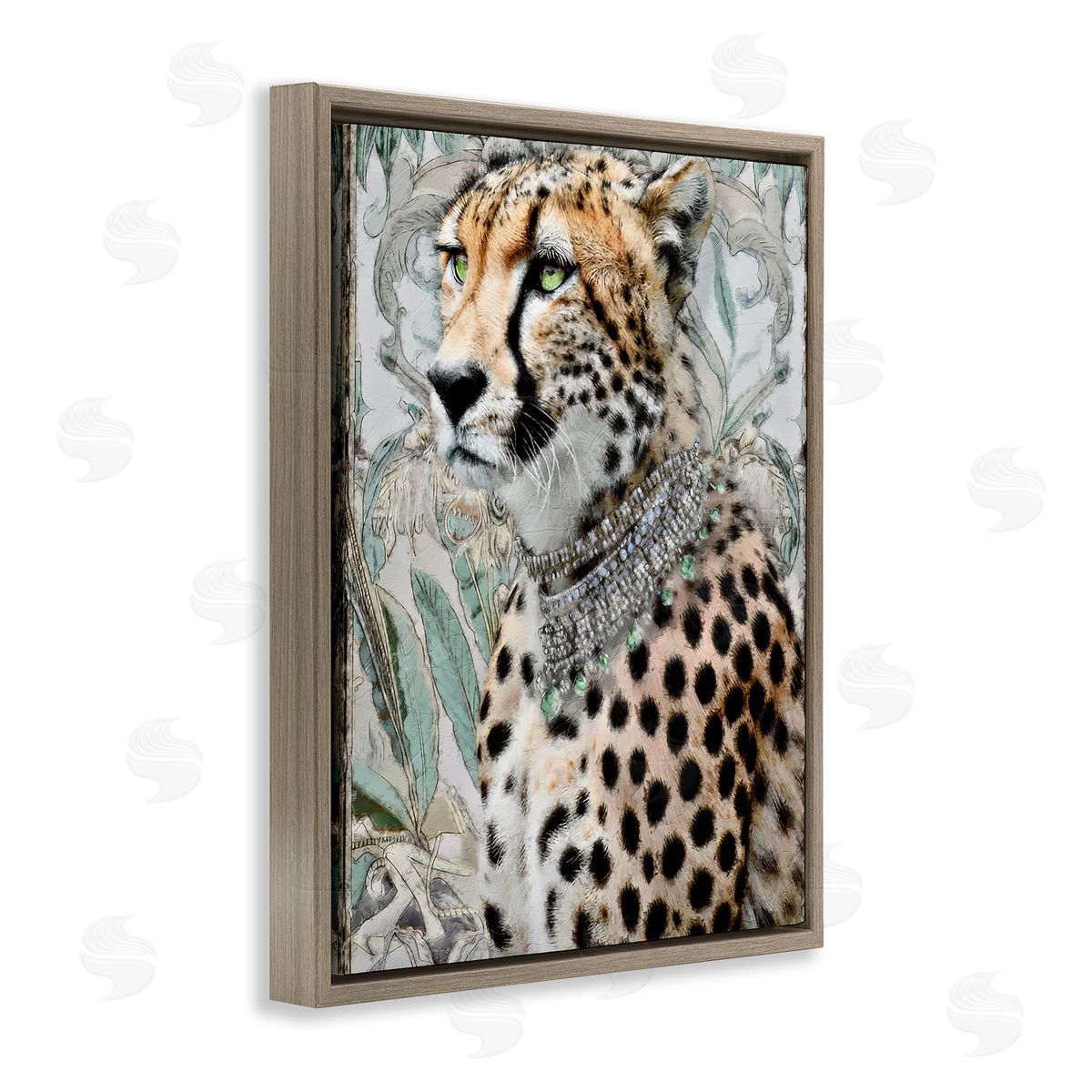Annabelle Hall | Nouveau Style Cheetah with Necklace