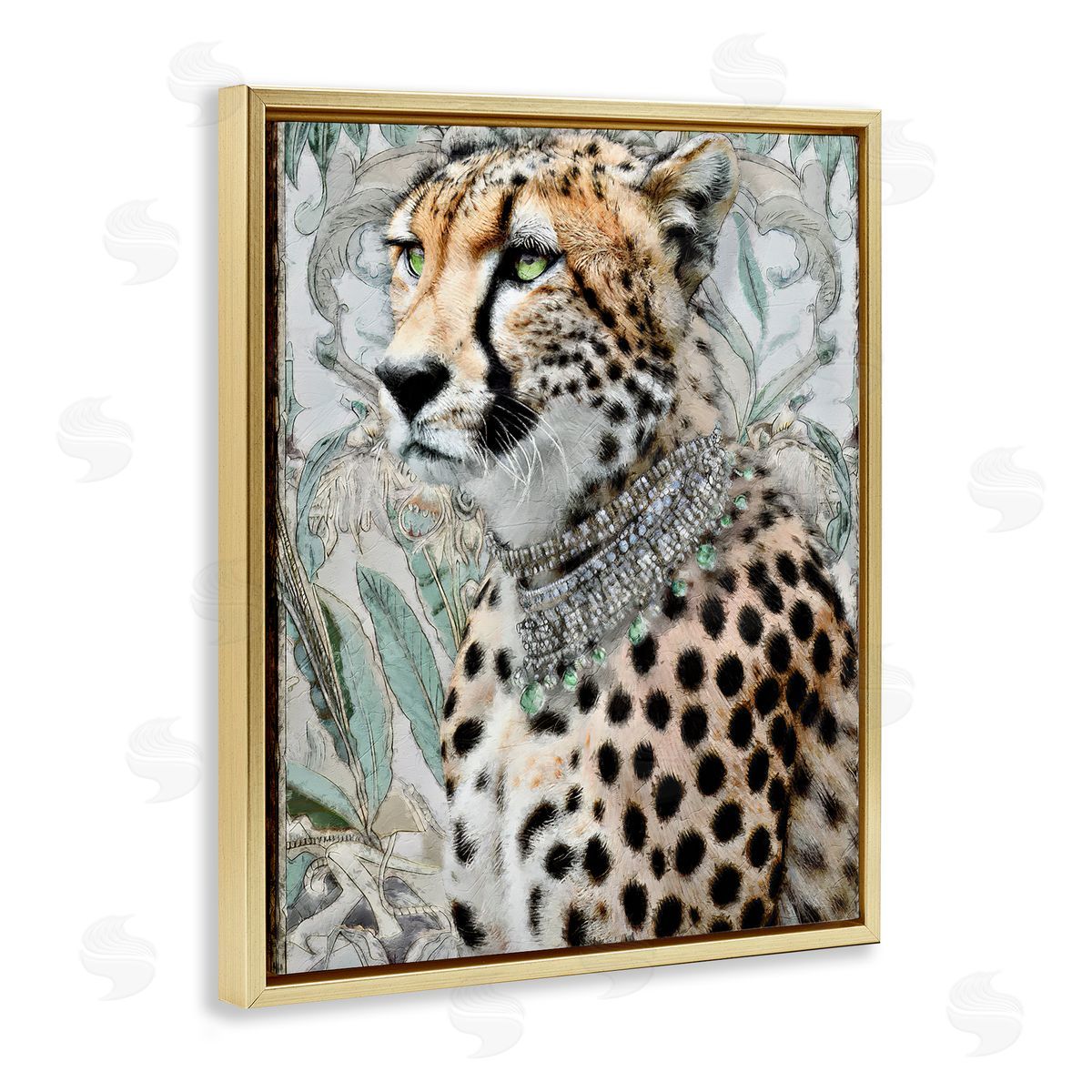 Annabelle Hall | Nouveau Style Cheetah with Necklace