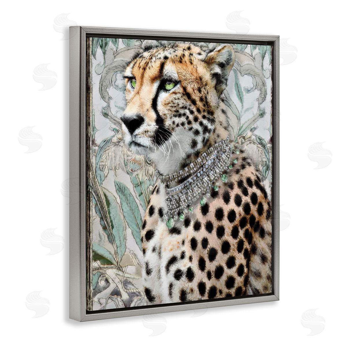 Annabelle Hall | Nouveau Style Cheetah with Necklace