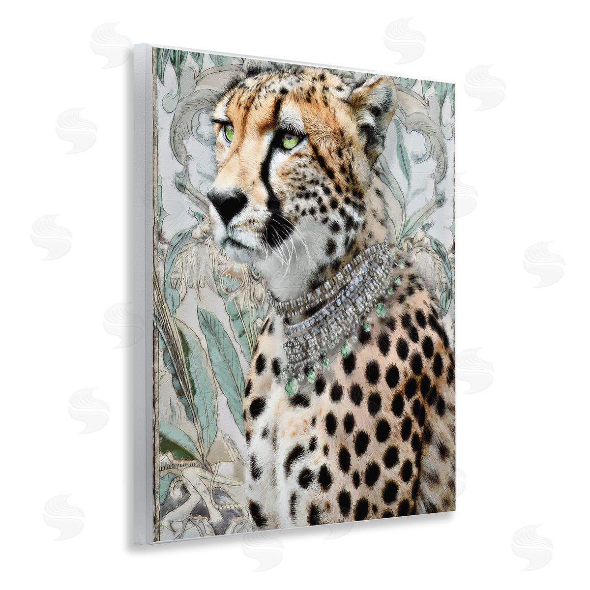 Annabelle Hall | Nouveau Style Cheetah with Necklace