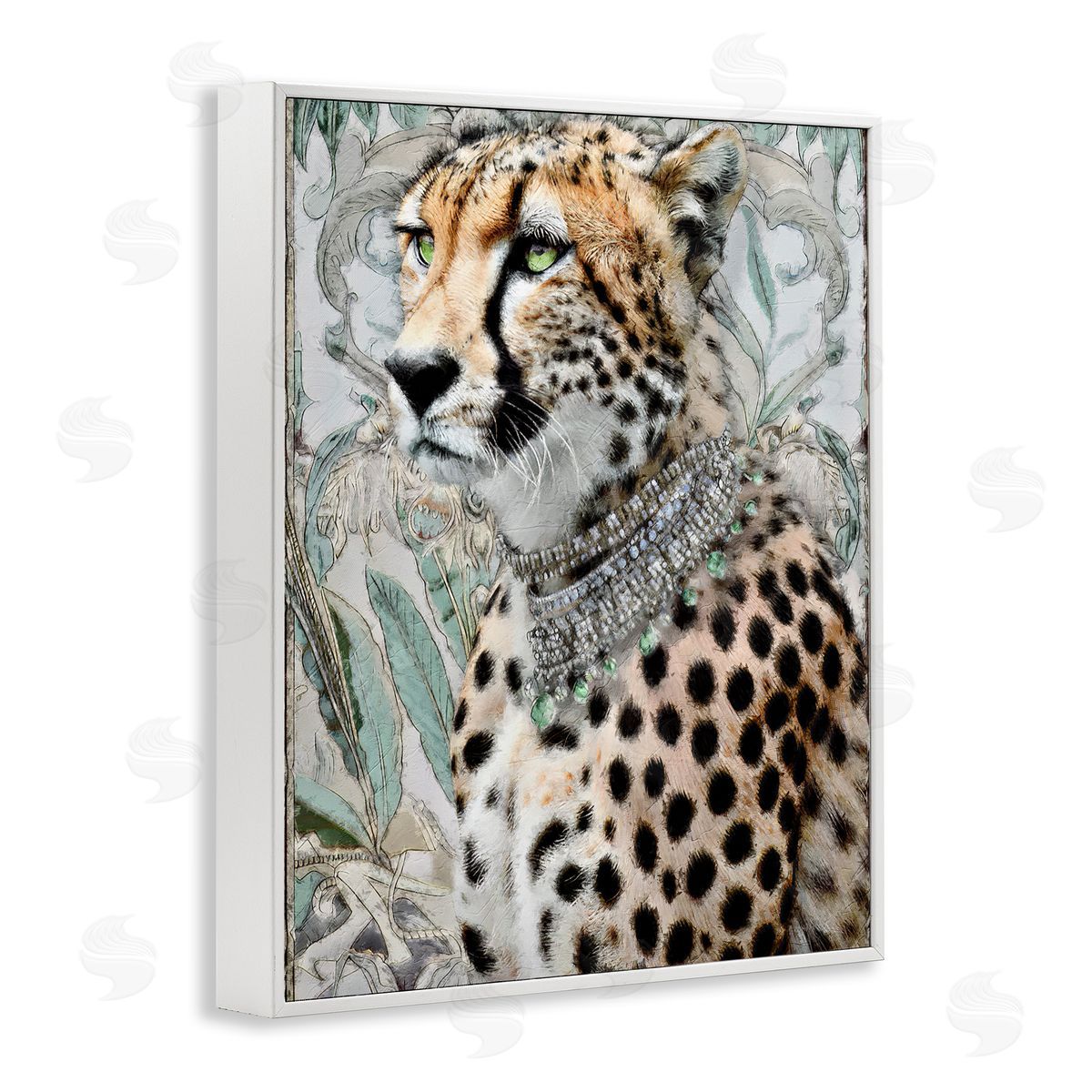 Annabelle Hall | Nouveau Style Cheetah with Necklace
