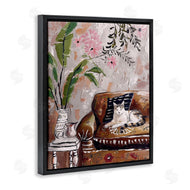 Annabelle Hall | Cat Nap on Couch Scene