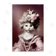 Annabelle Hall | Historical Fashion Cat Portrait