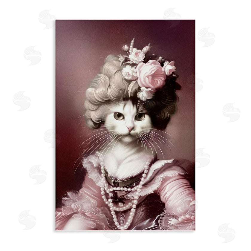 Annabelle Hall | Historical Fashion Cat Portrait