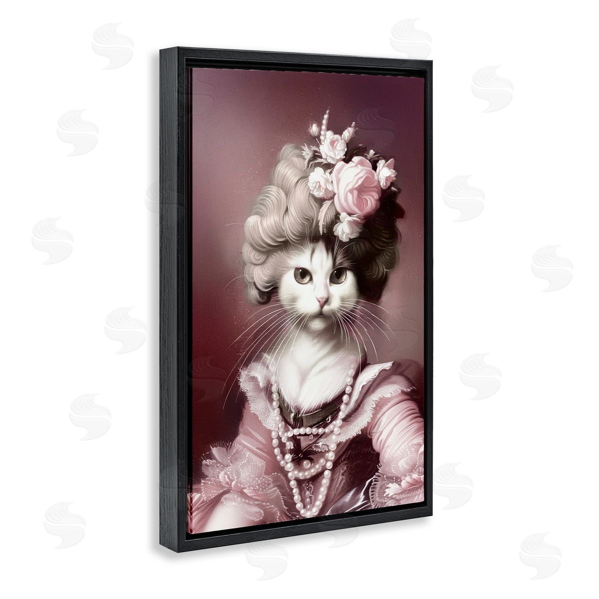 Annabelle Hall | Historical Fashion Cat Portrait