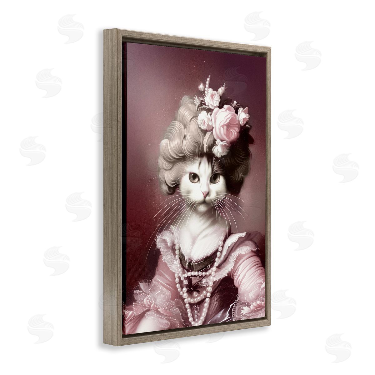 Annabelle Hall | Historical Fashion Cat Portrait