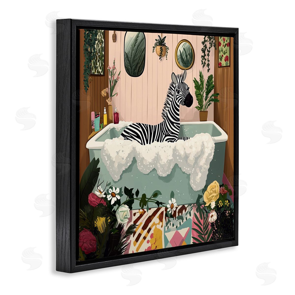 Annabelle Hall | Clean Bubble Bath Zebra