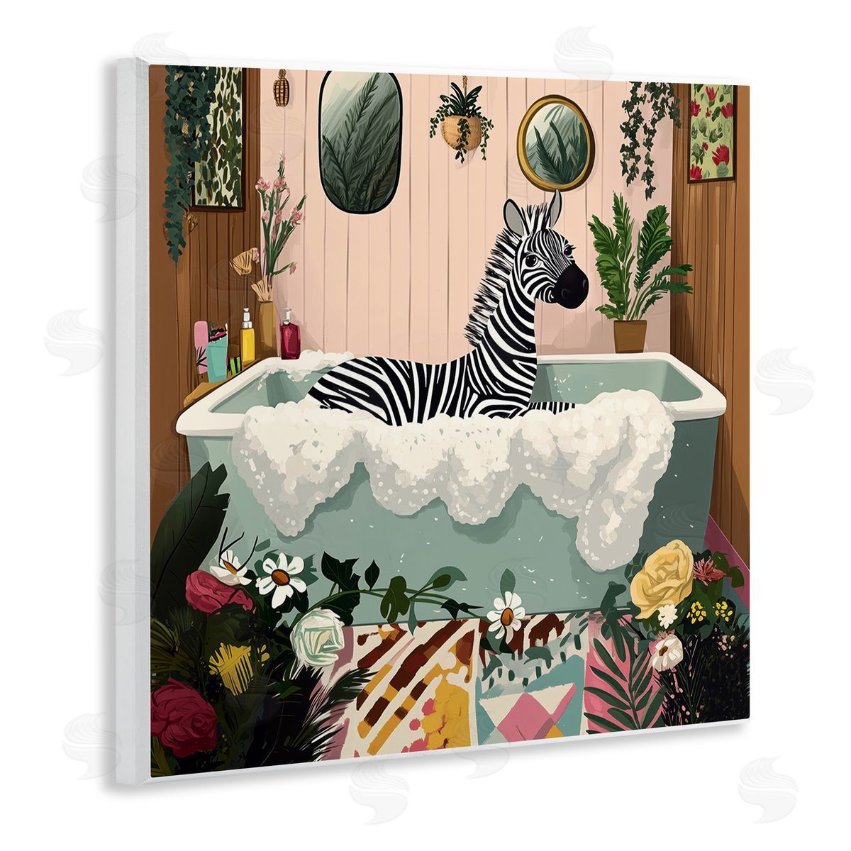 Annabelle Hall | Clean Bubble Bath Zebra