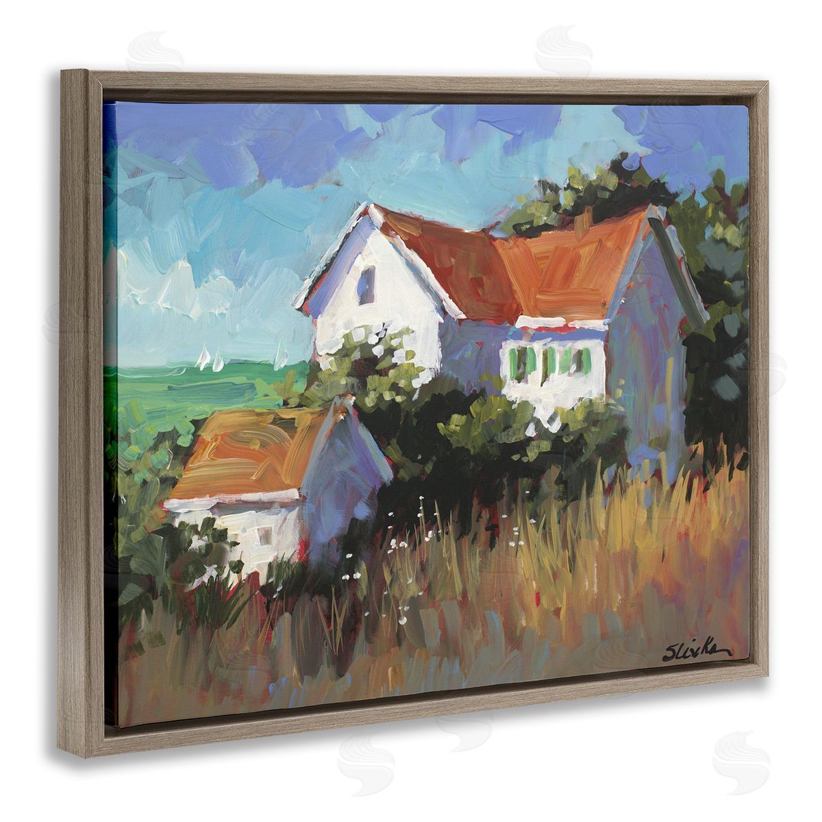 JANE SLIVKA | Seaside House with Ocean View