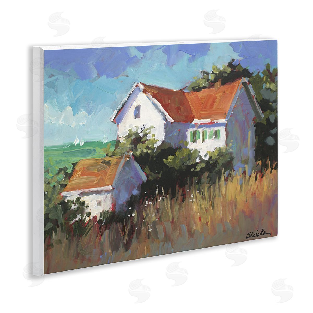 JANE SLIVKA | Seaside House with Ocean View