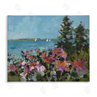 JANE SLIVKA | Coastal Flowers with Seascape