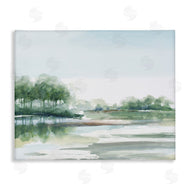 PATRICIA PINTO | Green Toned Water Landscape