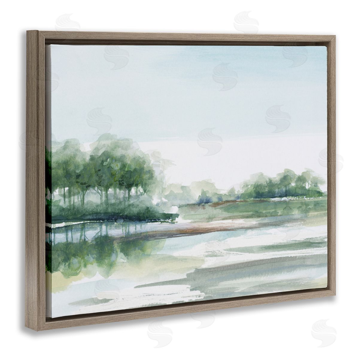 PATRICIA PINTO | Green Toned Water Landscape