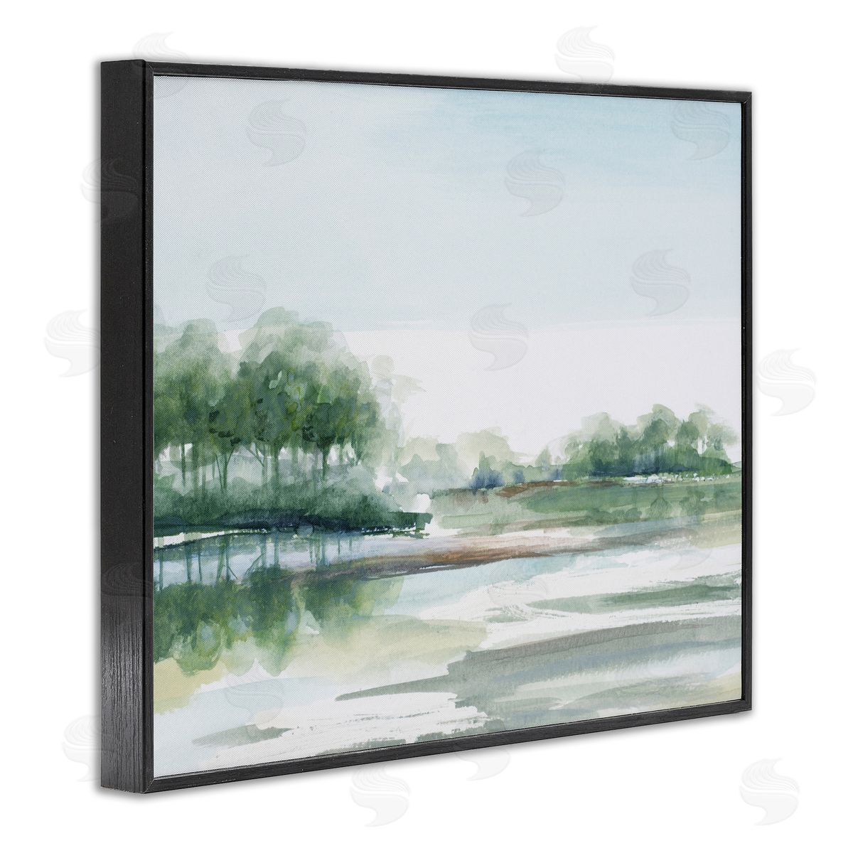 PATRICIA PINTO | Green Toned Water Landscape