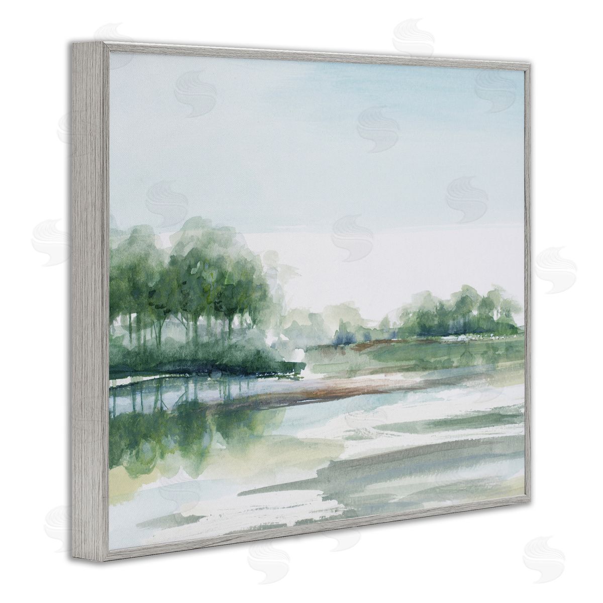PATRICIA PINTO | Green Toned Water Landscape