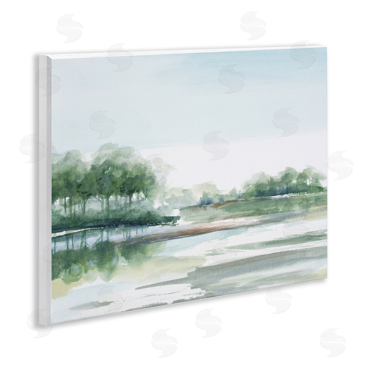 PATRICIA PINTO | Green Toned Water Landscape