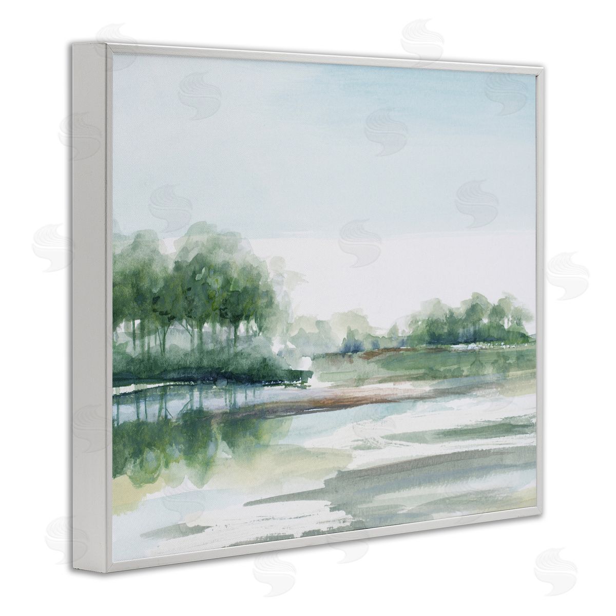 PATRICIA PINTO | Green Toned Water Landscape
