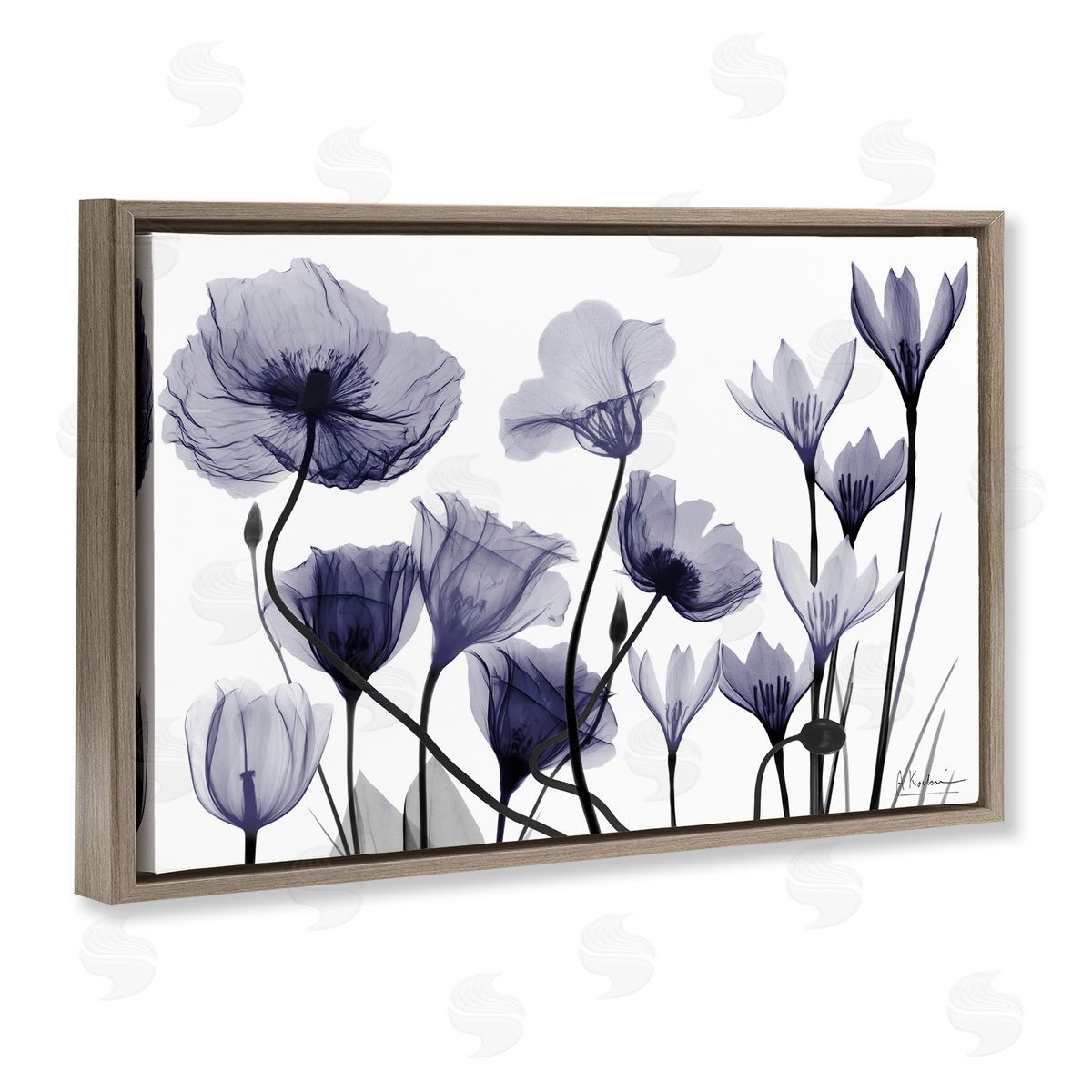 Albert Koetsier | Dusk Delight Blue Florals