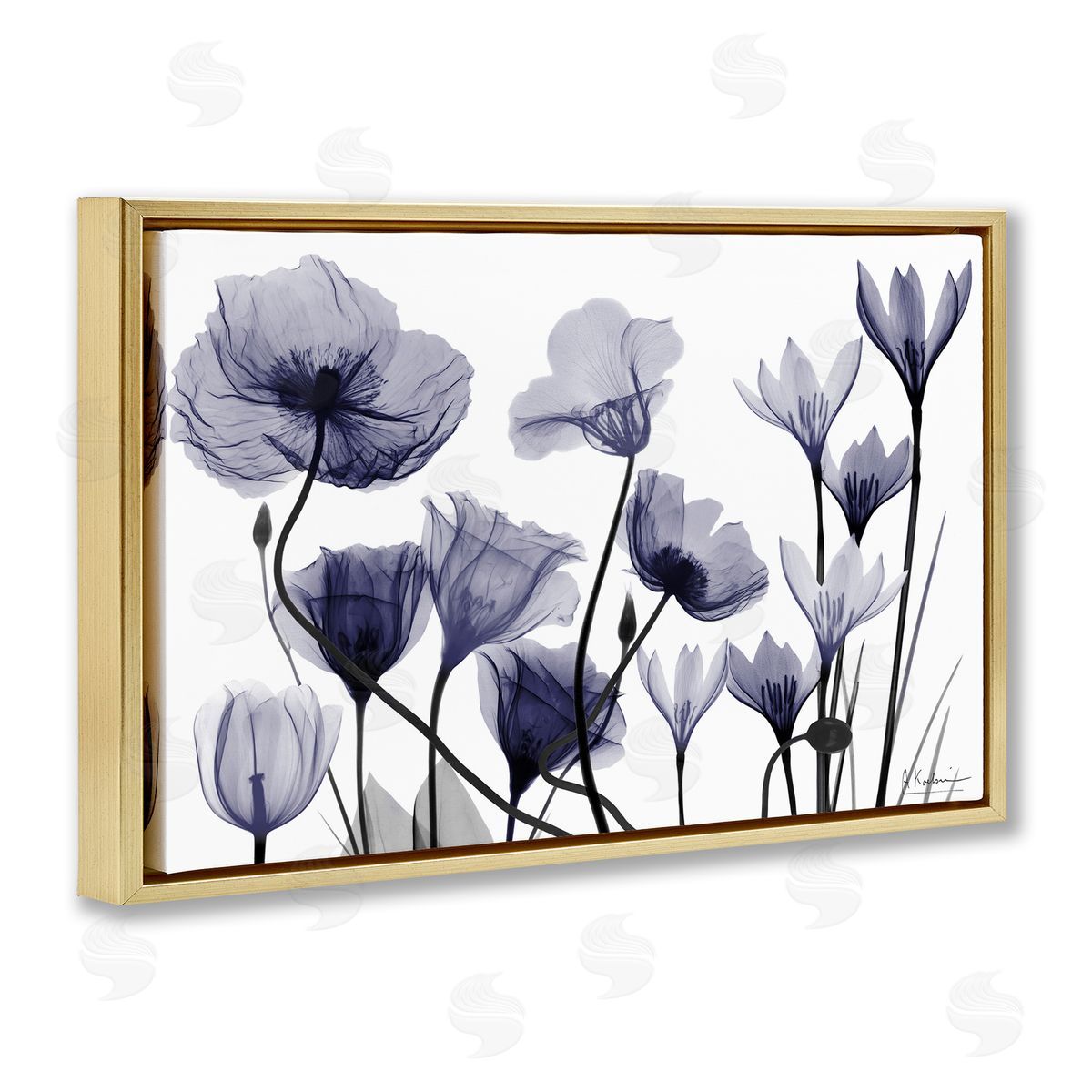 Albert Koetsier | Dusk Delight Blue Florals