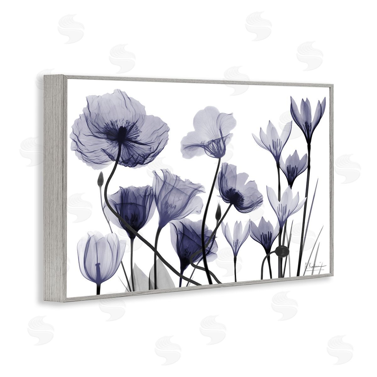 Albert Koetsier | Dusk Delight Blue Florals