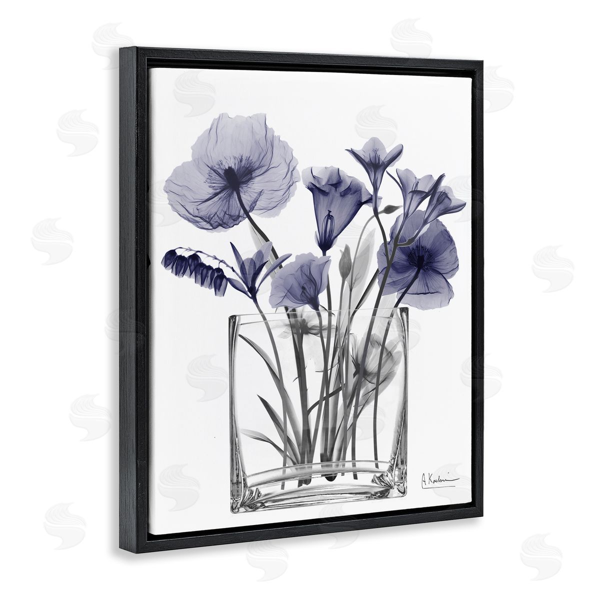 Albert Koetsier | Dusk Blue Floral Vase