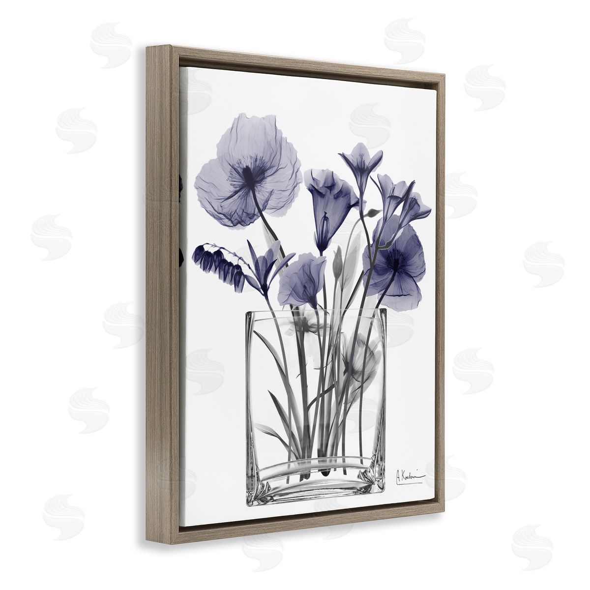 Albert Koetsier | Dusk Blue Floral Vase