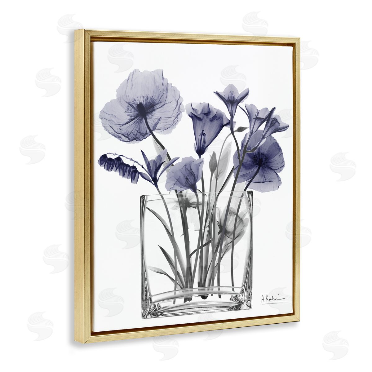Albert Koetsier | Dusk Blue Floral Vase