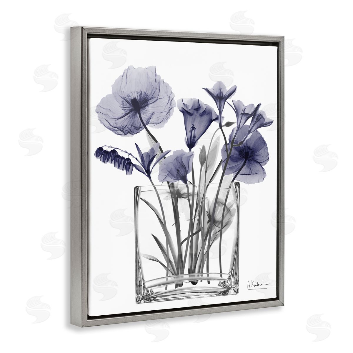 Albert Koetsier | Dusk Blue Floral Vase