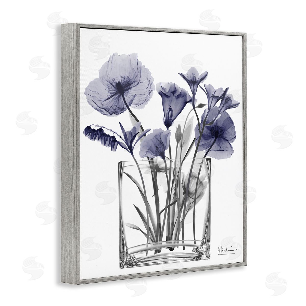 Albert Koetsier | Dusk Blue Floral Vase