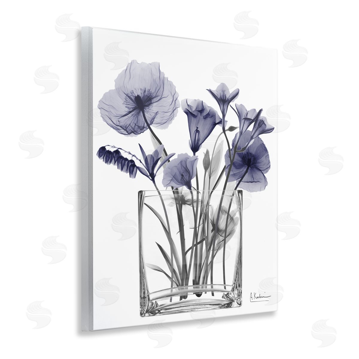 Albert Koetsier | Dusk Blue Floral Vase