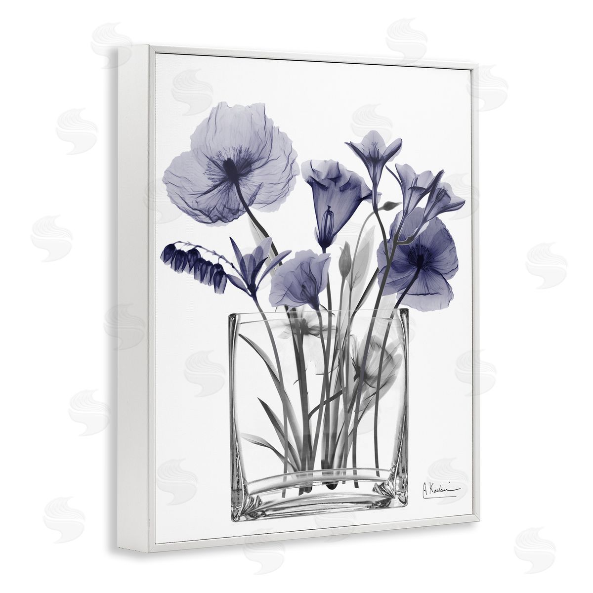 Albert Koetsier | Dusk Blue Floral Vase