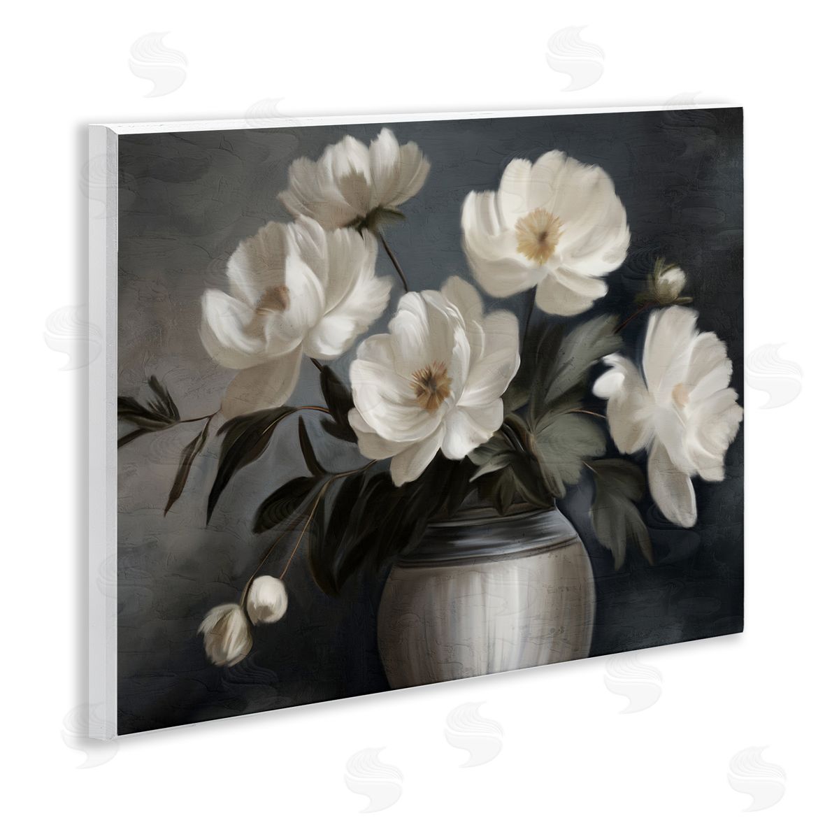 Kim Allen | Moody White Flower Vase