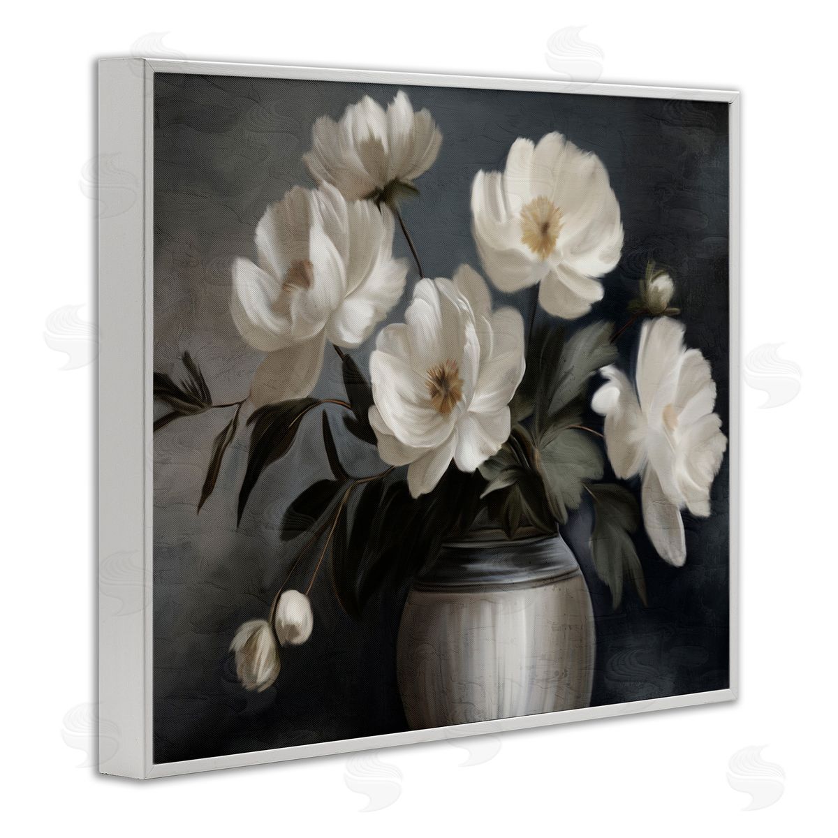 Kim Allen | Moody White Flower Vase
