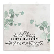 Kim Allen | All Things Through Him Proverb