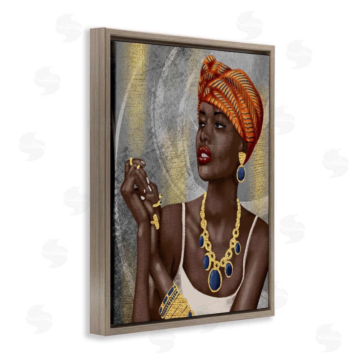 Marcus Prime | Woman with Glimmering Jewelry