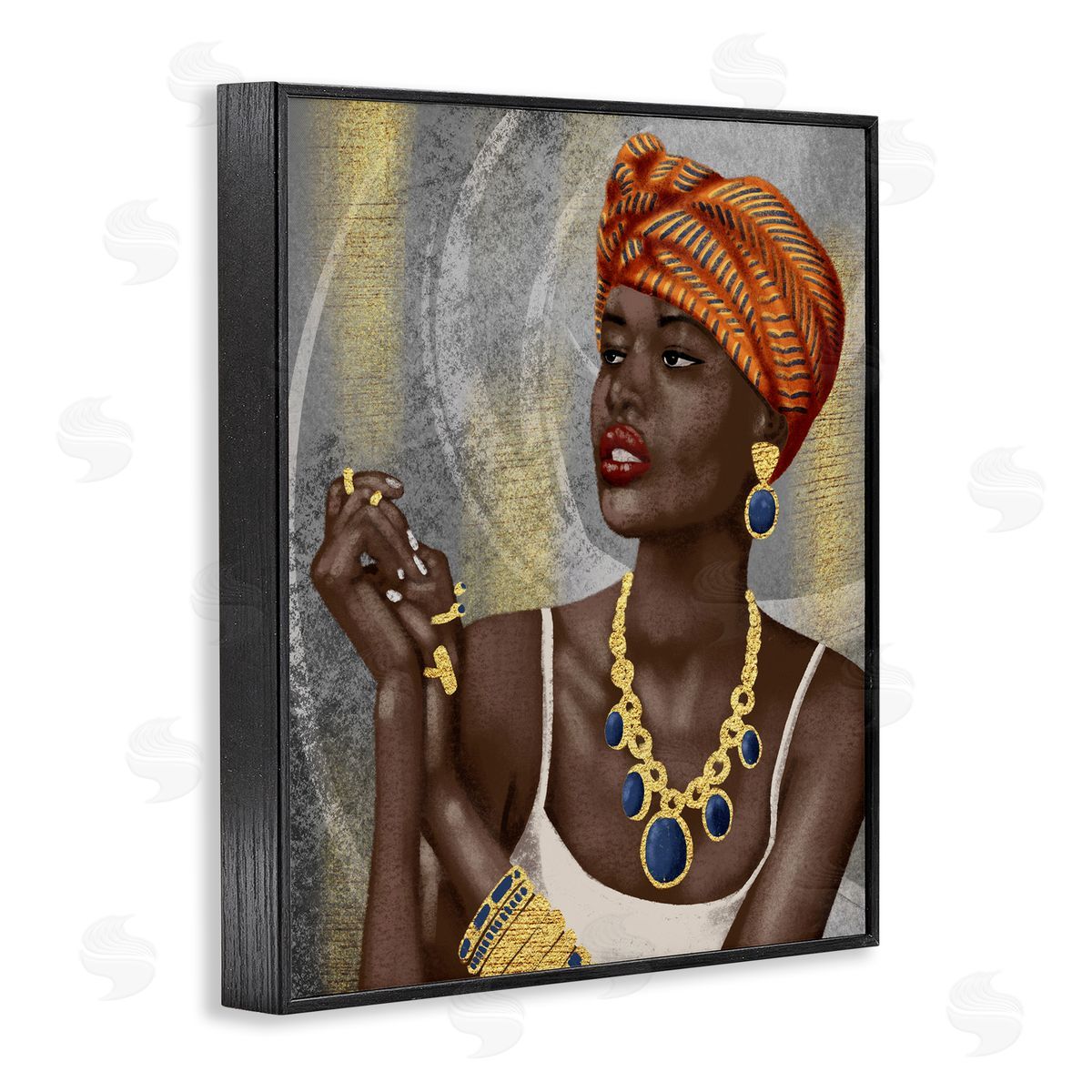 Marcus Prime | Woman with Glimmering Jewelry
