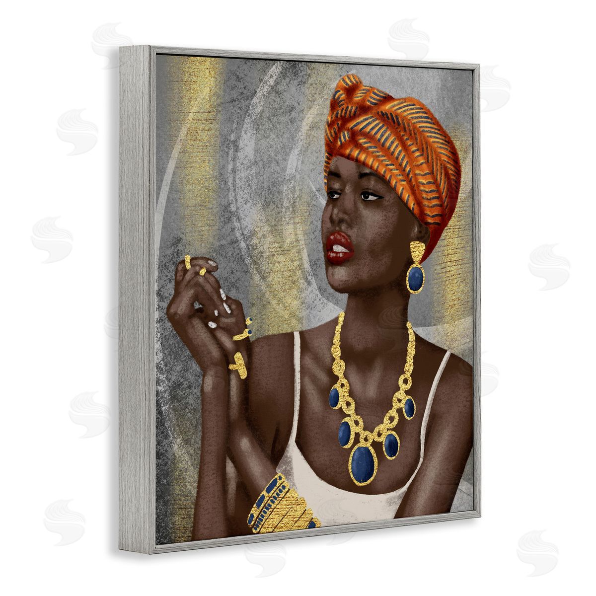 Marcus Prime | Woman with Glimmering Jewelry