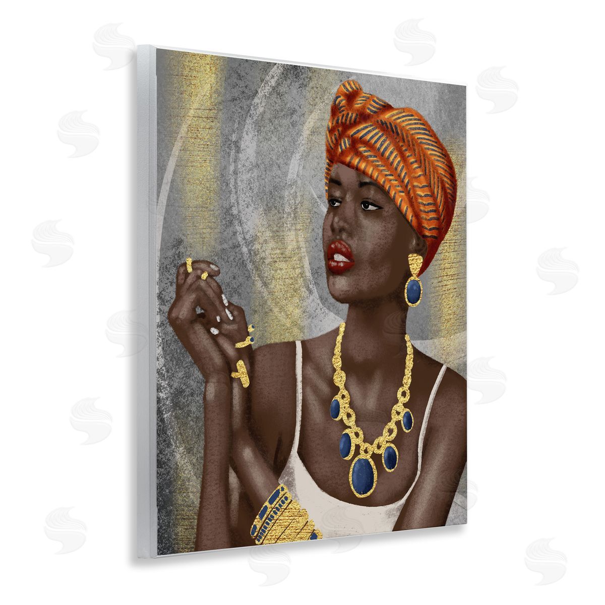 Marcus Prime | Woman with Glimmering Jewelry