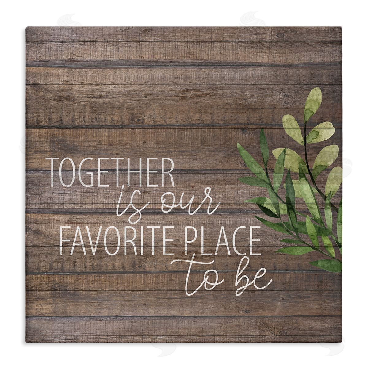 Kim Allen | Together Sentiment on Rustic