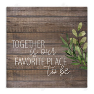 Kim Allen | Together Sentiment on Rustic