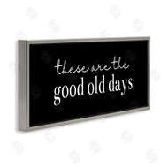 Katie Griggs | Good Old Days on Black