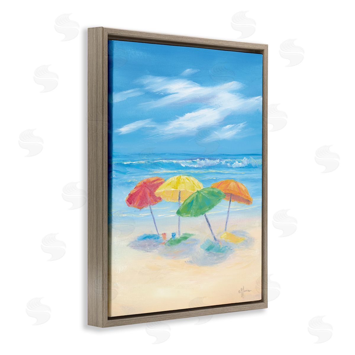 Georgia Janisse | Summer Seaside Umbrellas