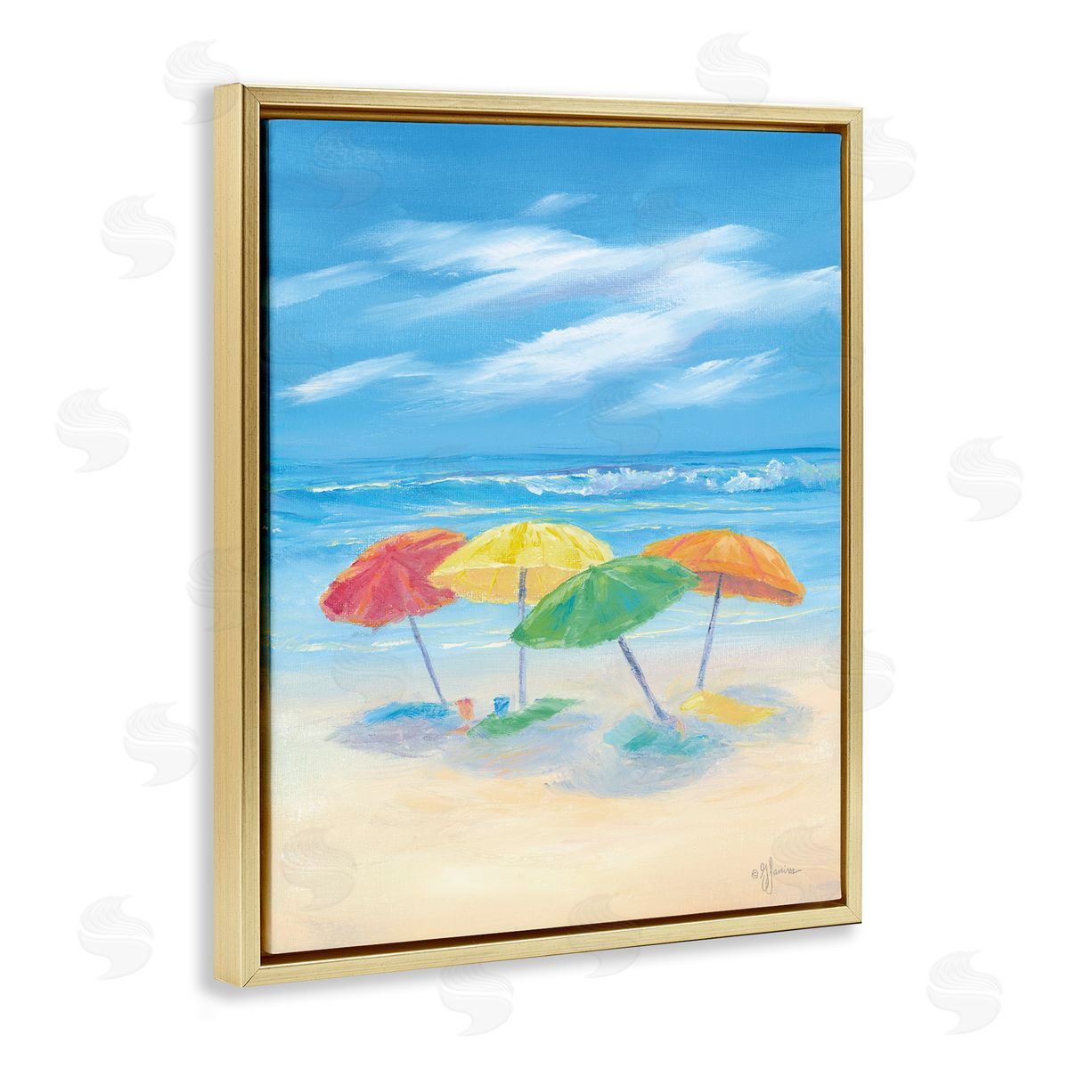 Georgia Janisse | Summer Seaside Umbrellas